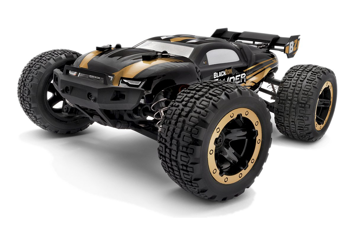 BlackZon Slyder ST Turbo 1/16 4WD RTR 2S Brushless Stadium Truck - Gold 540218
