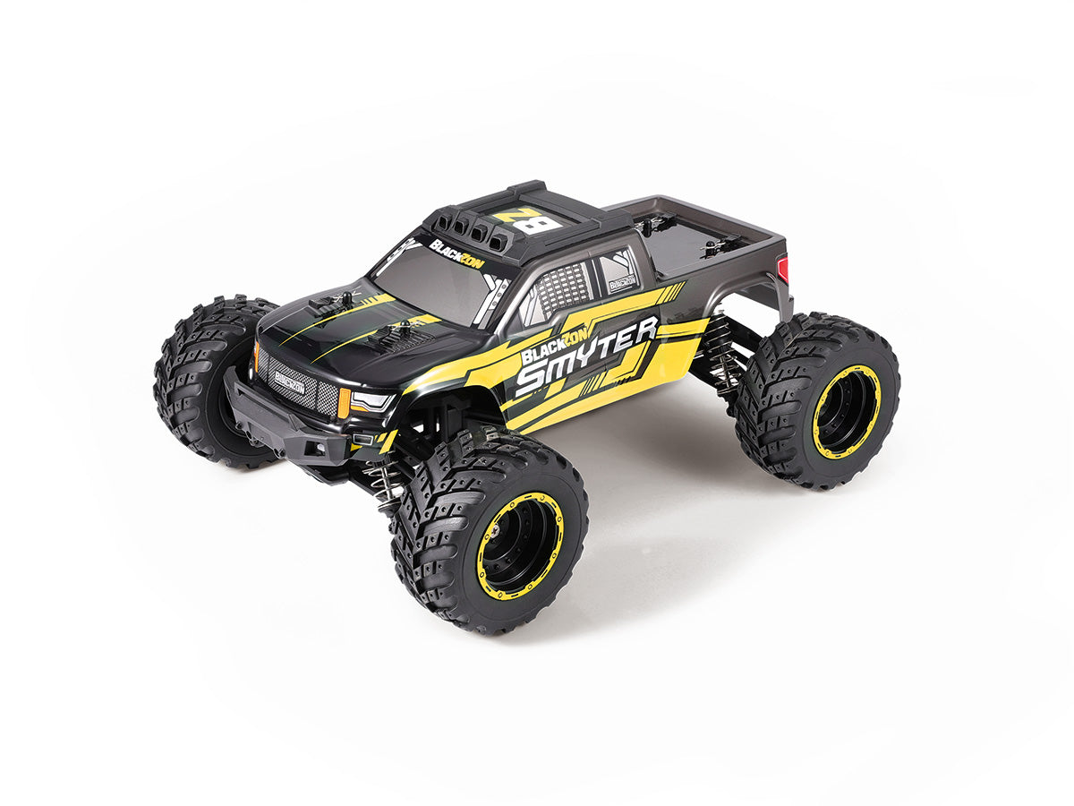 BlackZon Smyter MT 1/12 4WD Electric Monster Truck - Yellow, RTR 540225