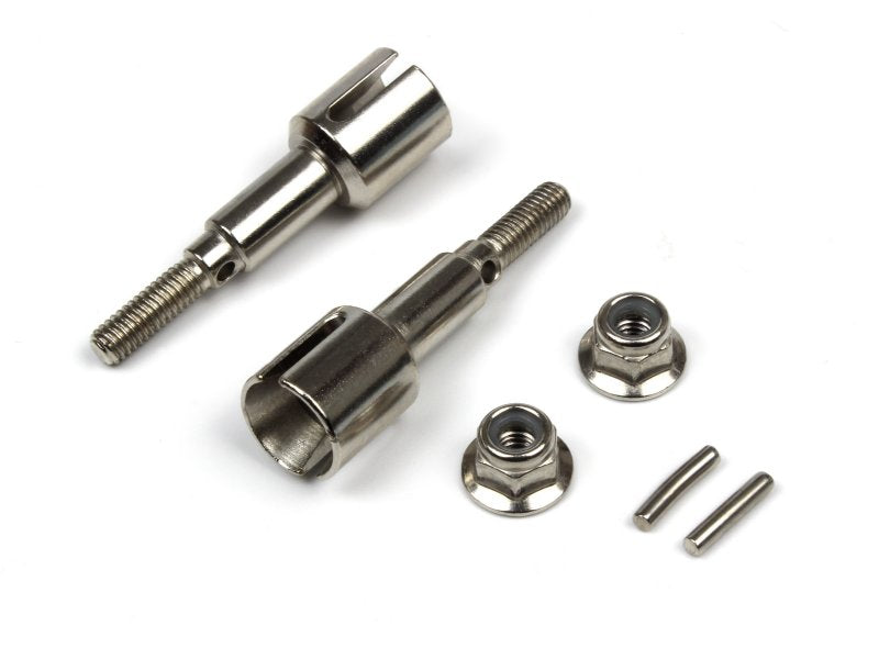 BlackZon Rear Wheel Axles (Steel/2pcs) 540241