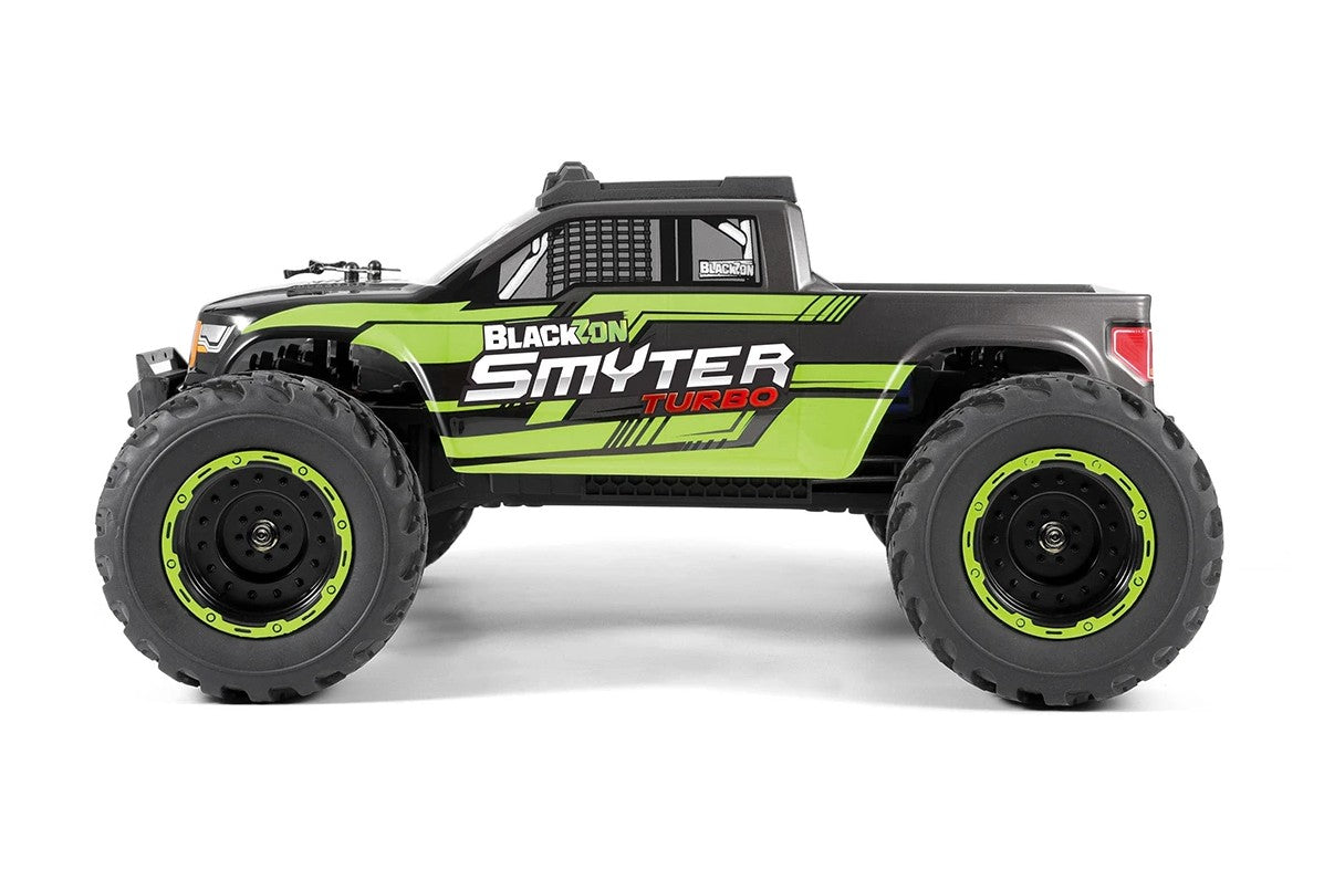 BlackZon Smyter MT Turbo 1/12 4WD RTR 3S Brushless Monster Truck - Green 540251