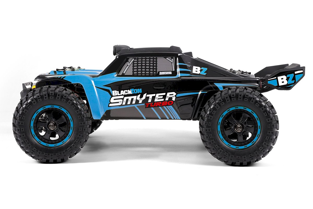 BlackZon Smyter DT Turbo 1/12 4WD RTR 3S Brushless Desert Truck - Blue 540254