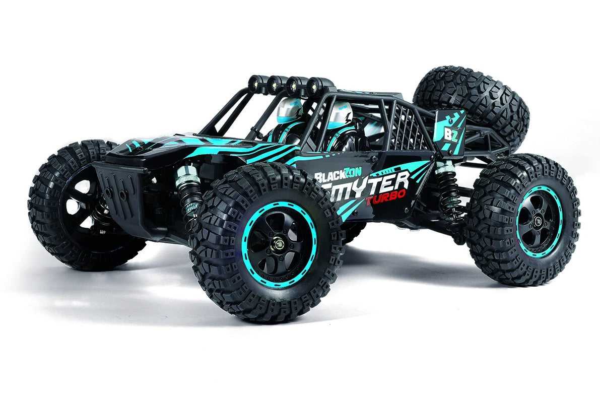 BlackZon Smyter DB Turbo 1/12 4WD RTR 3S Brushless Desert Buggy - Blue 540256