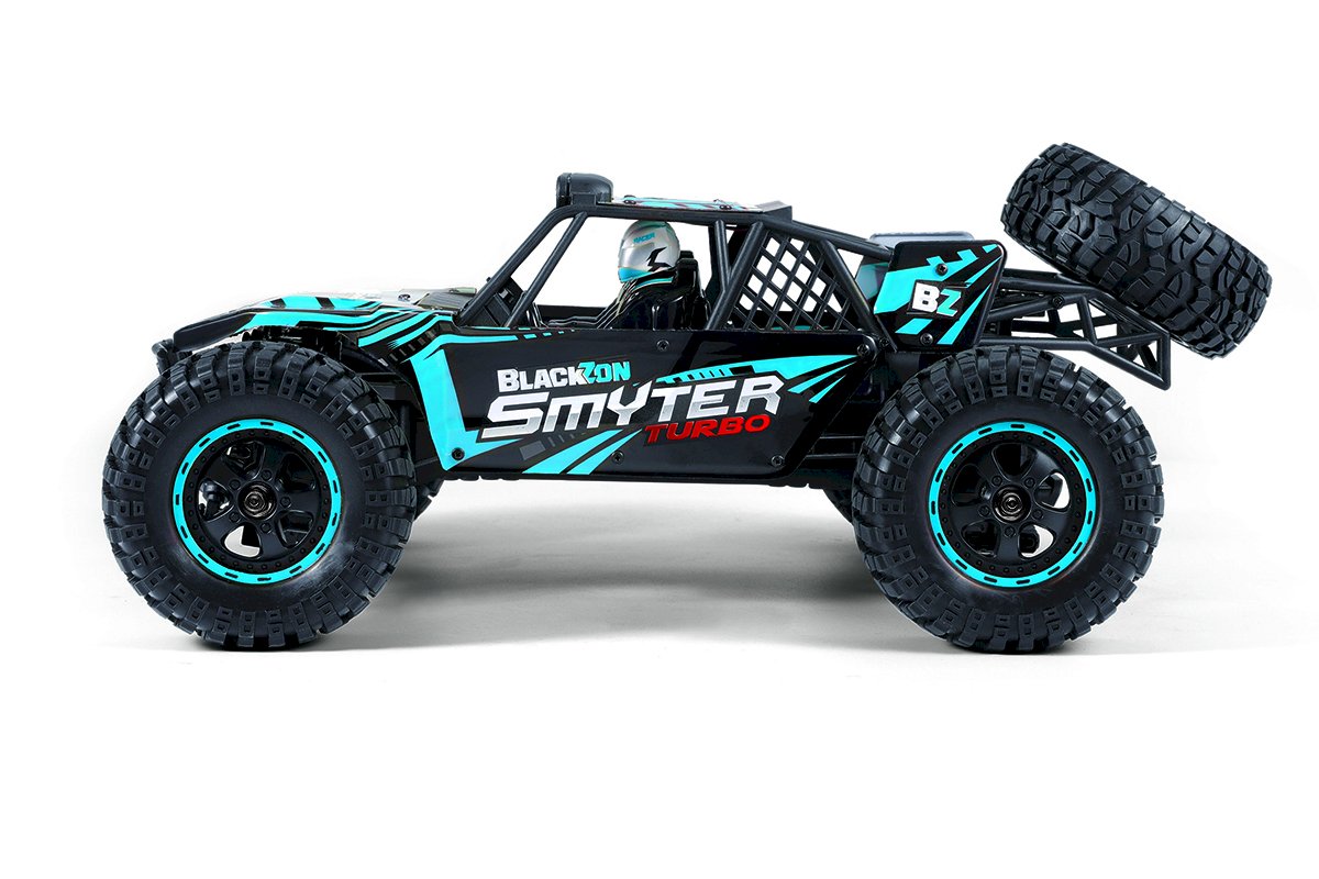 BlackZon Smyter DB Turbo 1/12 4WD RTR 3S Brushless Desert Buggy - Blue 540256