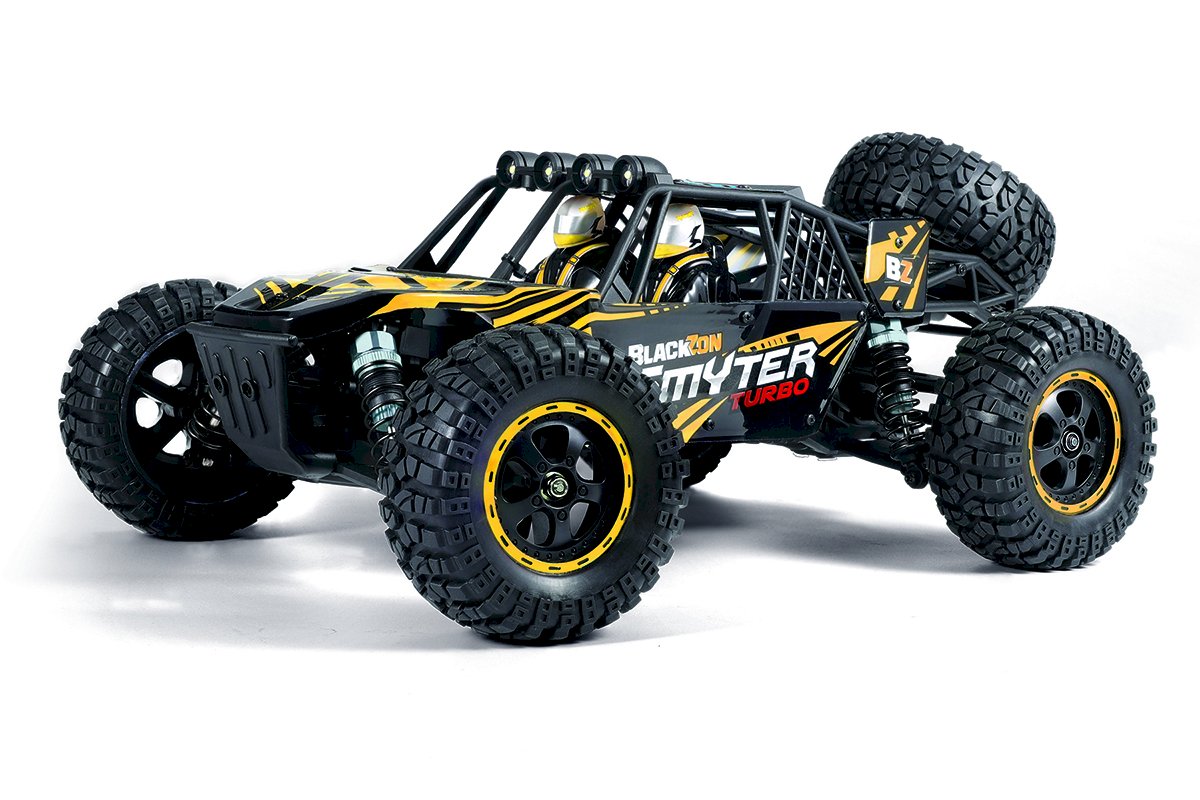 BlackZon Smyter DB Turbo 1/12 4WD RTR 3S Brushless Desert Buggy - Yellow 540257