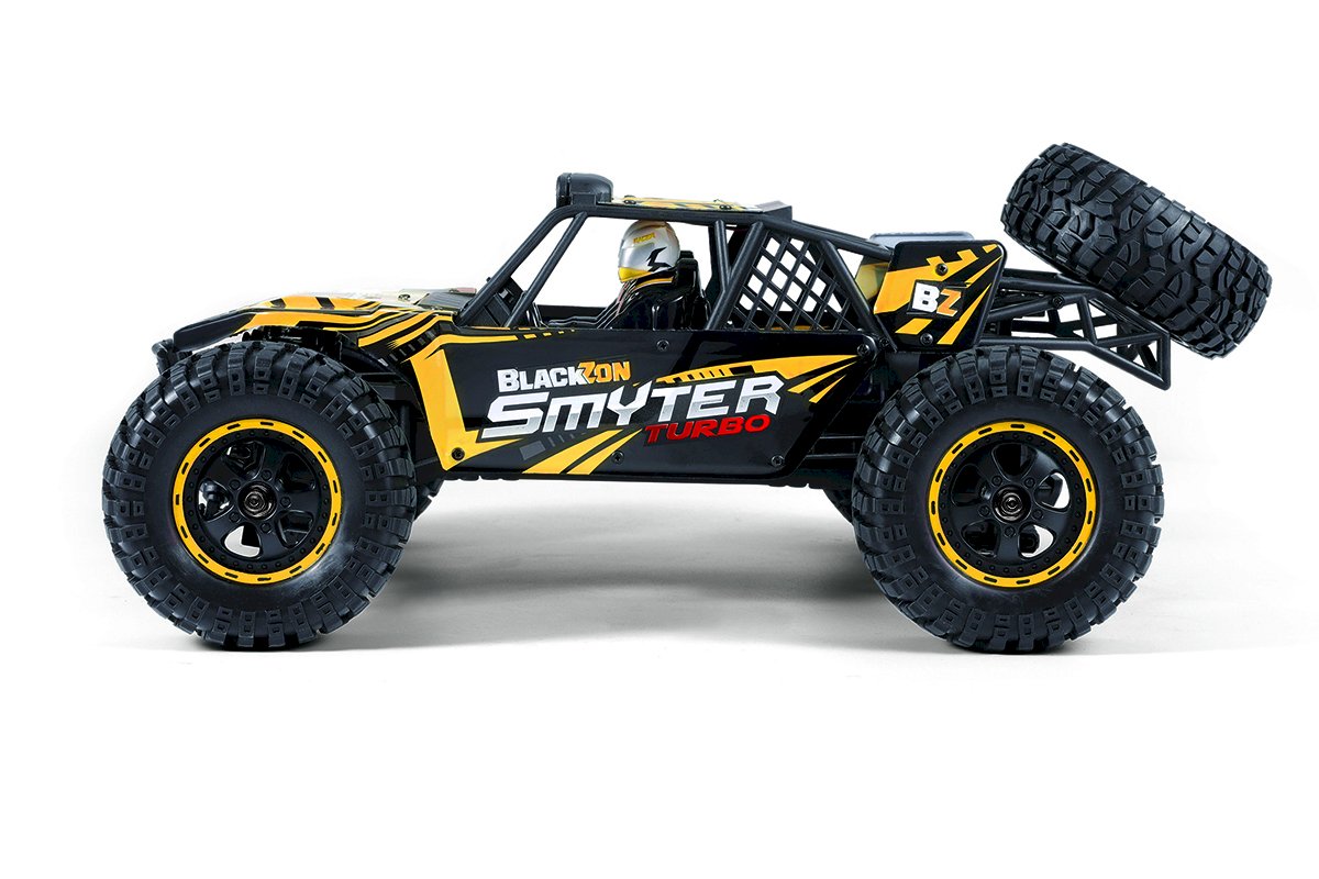 BlackZon Smyter DB Turbo 1/12 4WD RTR 3S Brushless Desert Buggy - Yellow 540257