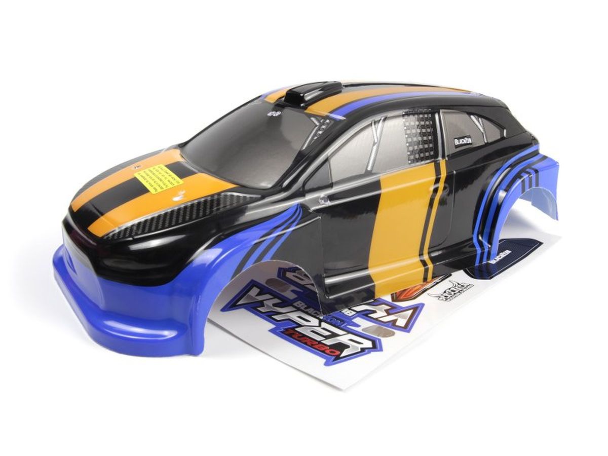 BlackZon Vyper RX Printed Body - Blue/Orange