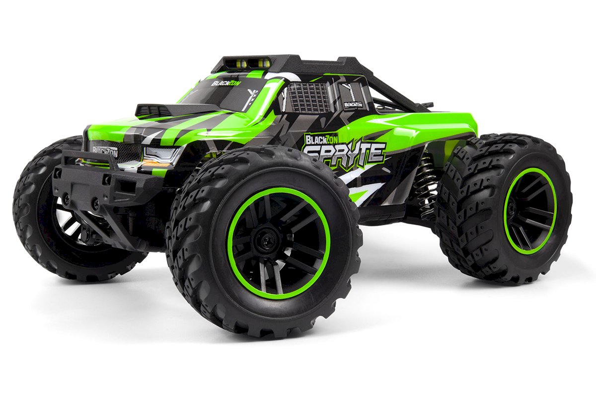 BlackZon Spryte MT 1/20 4WD Electric Monster Truck - Green 540300