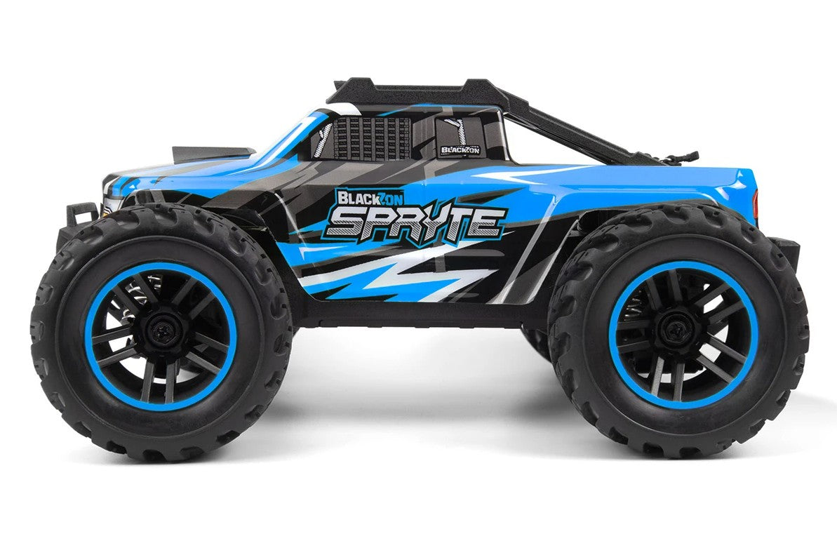 BlackZon Spryte MT 1/20 4WD Electric Monster Truck - Blue 540301