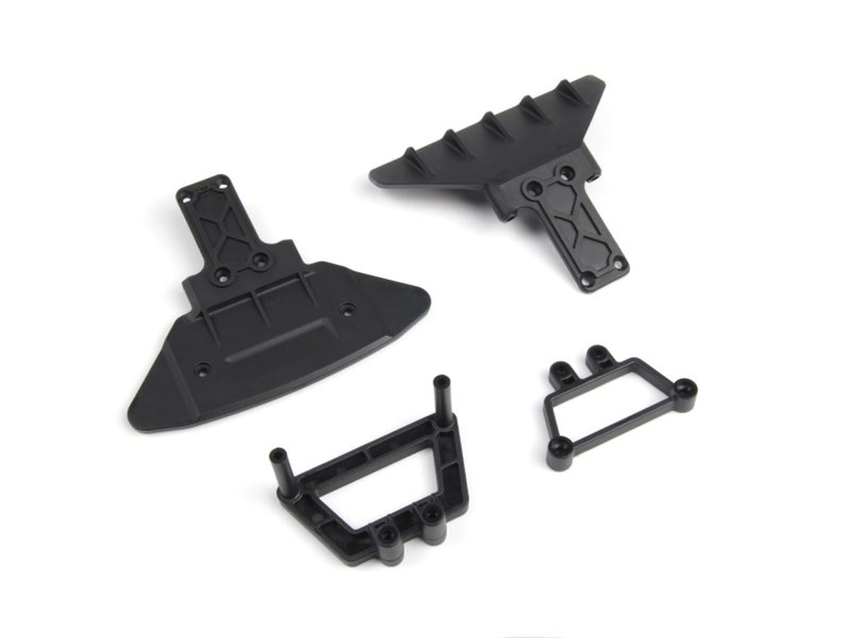 BlackZon Front & Rear Bumper Set RC Replacement Part