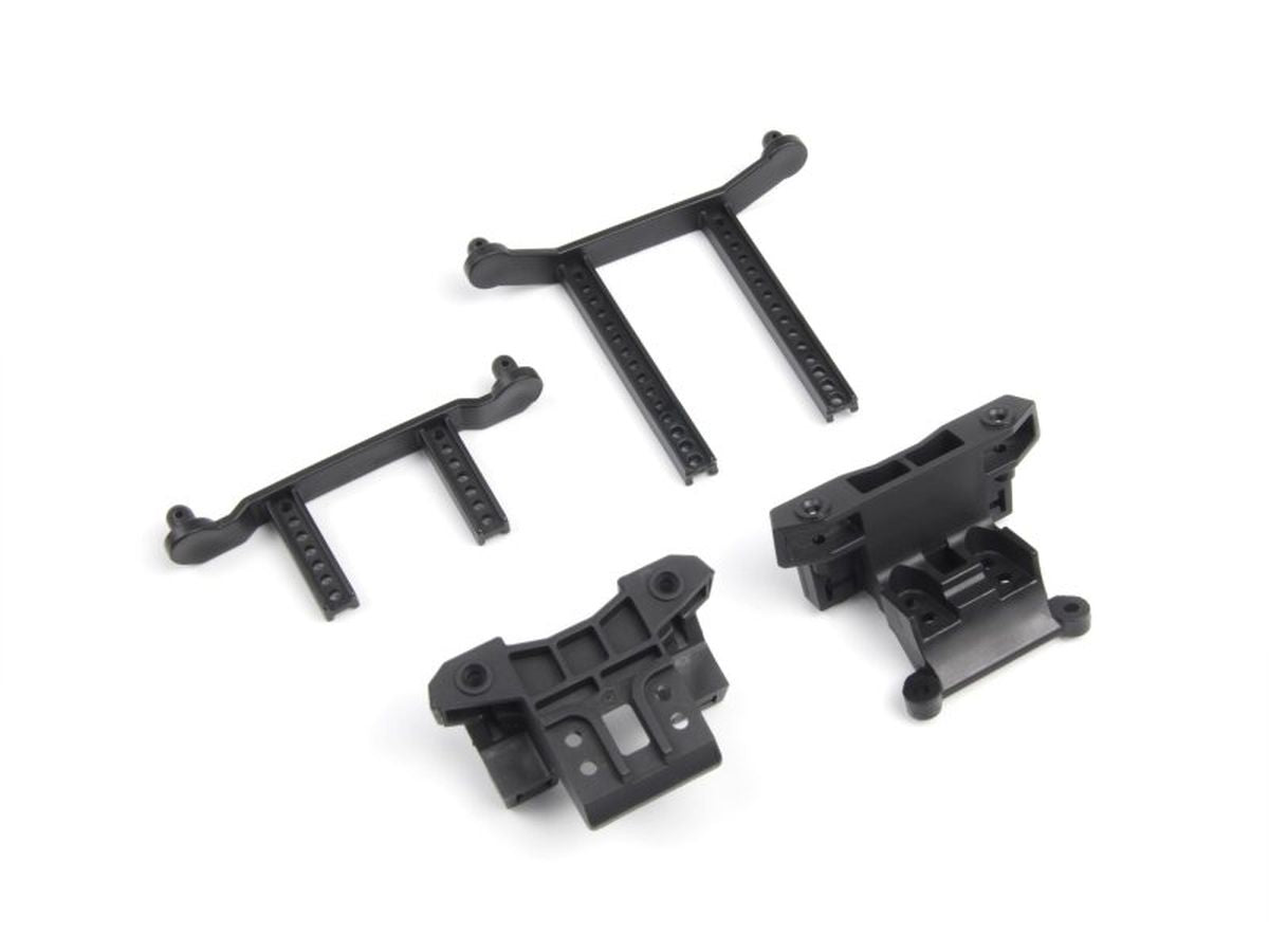 BlackZon Front & Rear Shock Tower Set with Body posts RC Replacement Part