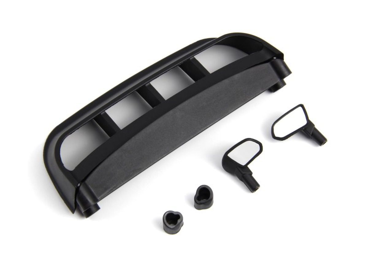BlackZon Spoiler Wings and Wing Mirrors Set RC Replacement Part