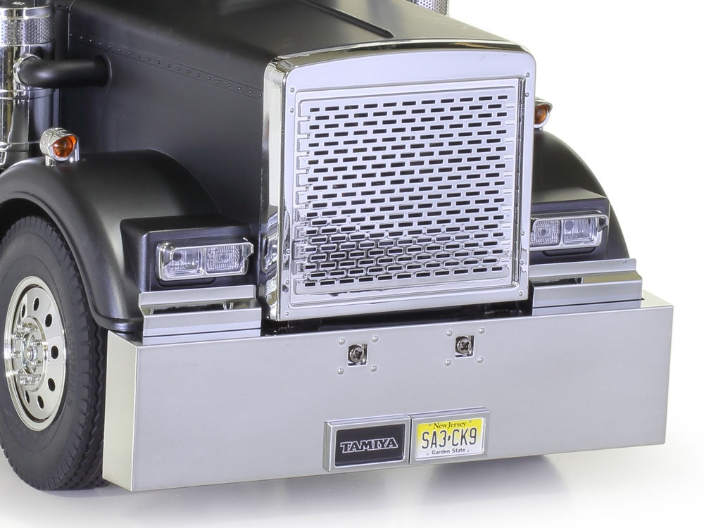 Tamiya 56356 RC 1/14 Grand Hauler 2WD On-Road Tractor Semi Truck Kit Matte Black Edition