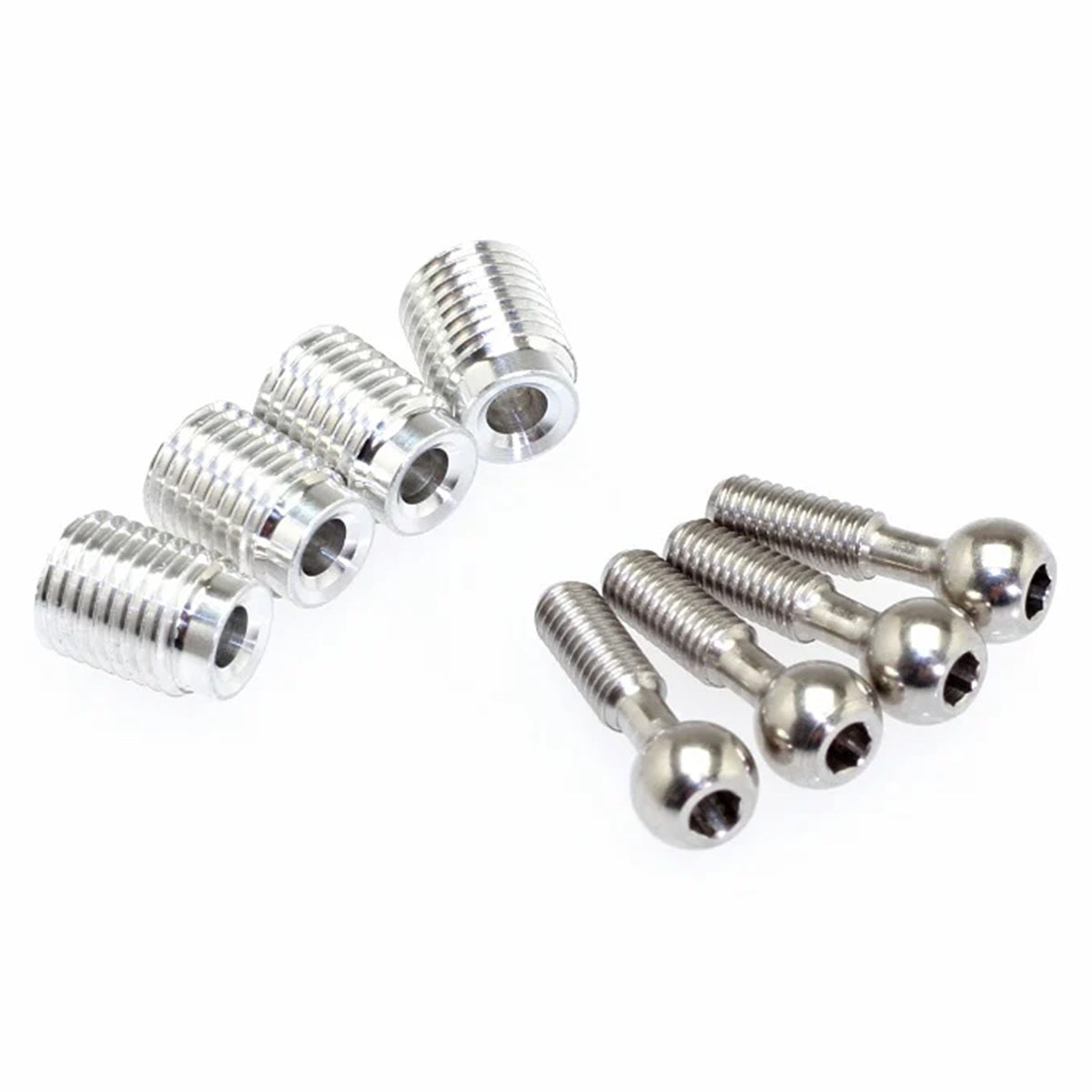 CEN Racing 5mm Pivot Ball & Adjuster Set (4pc) - 1/16 Scale OEM Part C16762