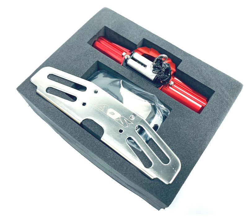 CEN Racing KAOS 1/10 Scale 7kg Winch Kit, includes Wireless Controller and Mounting Bracket for CEN F250 & F450