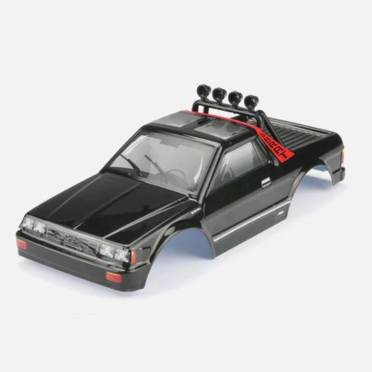 Carisma MSA-1E 2.0 Subaru Brat Painted Body Set Black 1/10 Scale