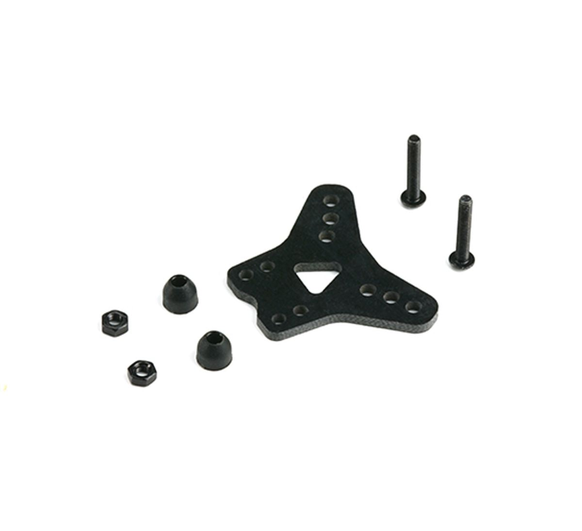 Carisma Mini 4XS Front Shock Tower Set - 1/14 Scale Replacement Part