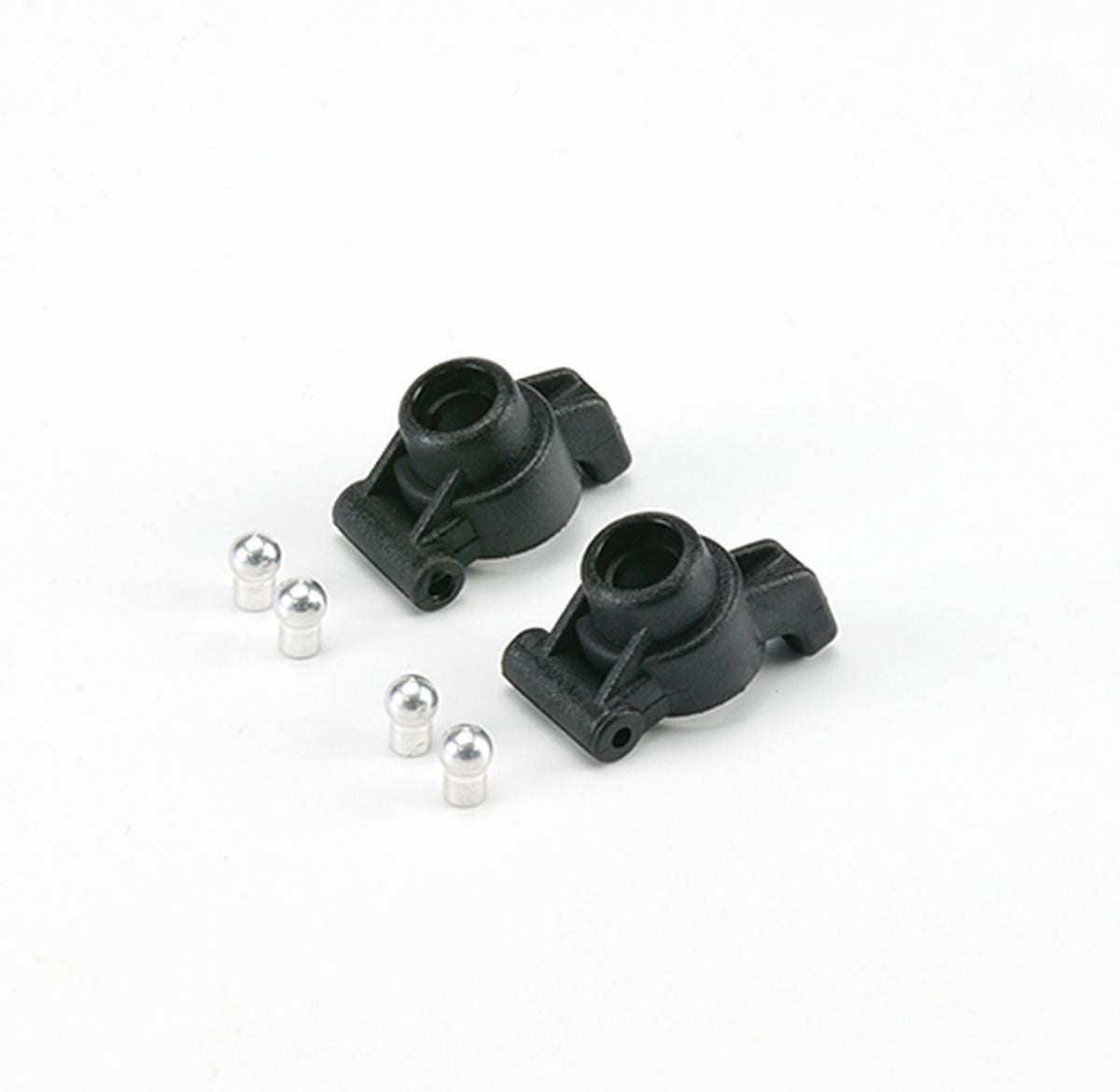 Carisma Mini 4XS Rear Wheel Hub Set - 1/14 Scale Rear Suspension