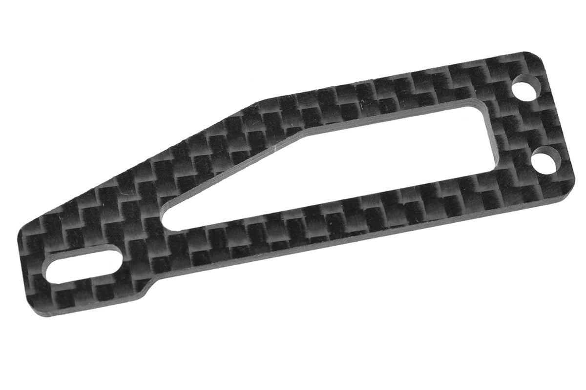 Corally Carbon Servo Plate | Lightweight RC Steering Servo Mount