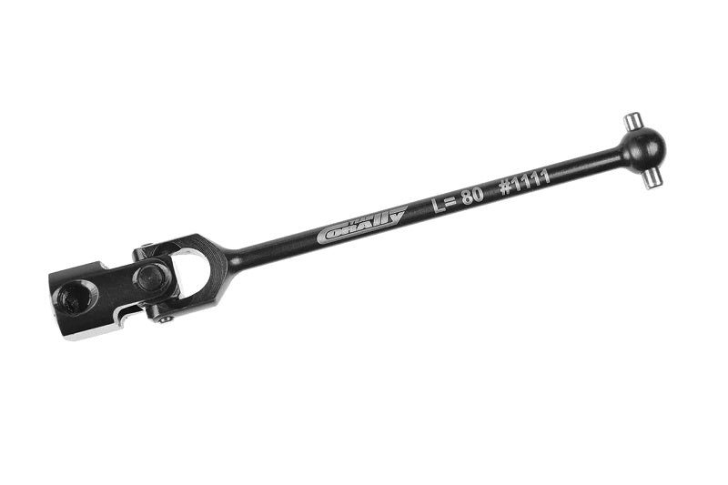 Corally Universal Drive Shaft, XB Pro, Center Front, 80mm, Swiss | RC Spare Part