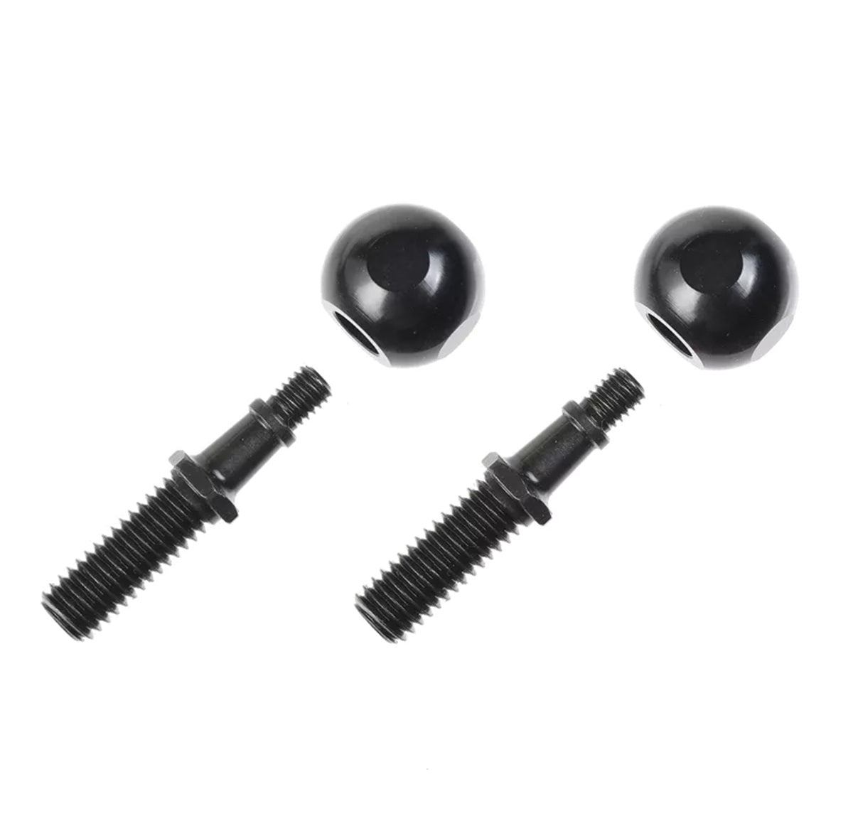 Corally XB Pro Lightweight Pivot Balls (2-Pack) | Steel & 7075 Aluminum