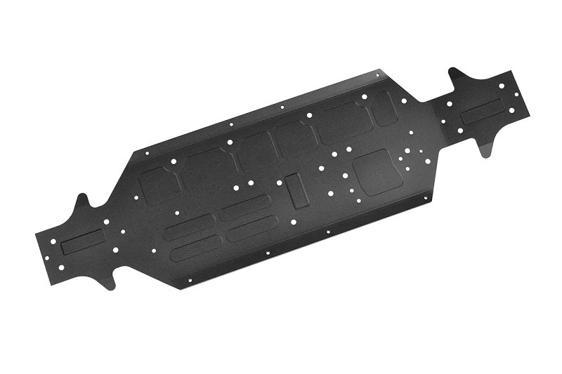 Corally Chassis, SWB, SBX - 825, Xtreme, Swiss Made 7075 T6, 3mm, Hard | RC Spare Part