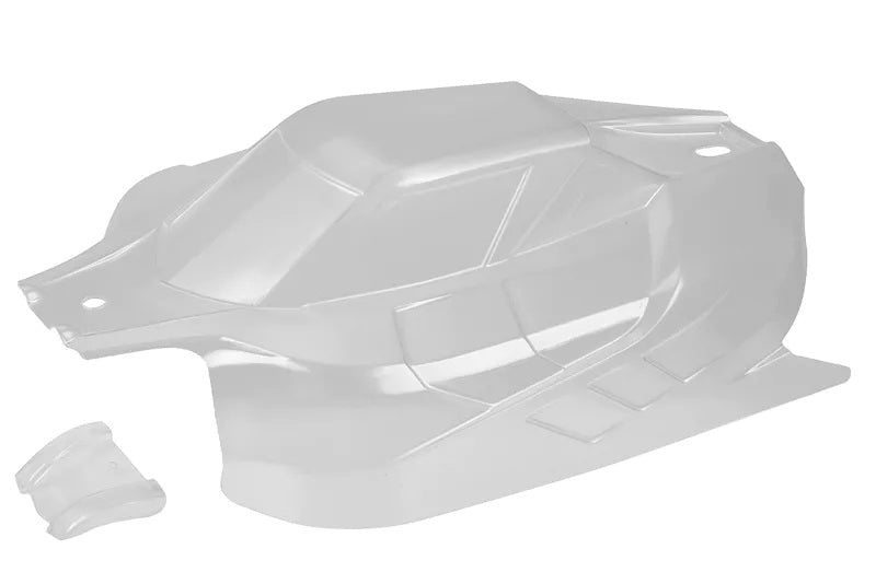 Corally Polycarbonate Body - SBX-825 - Clear / Pre-Cut - 1pc | RC Body Shell Replacement