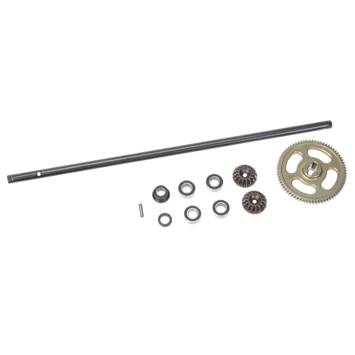 Team Corally Center Drive Shaft Assembly - Furago XD Punisher XD Drivetrain