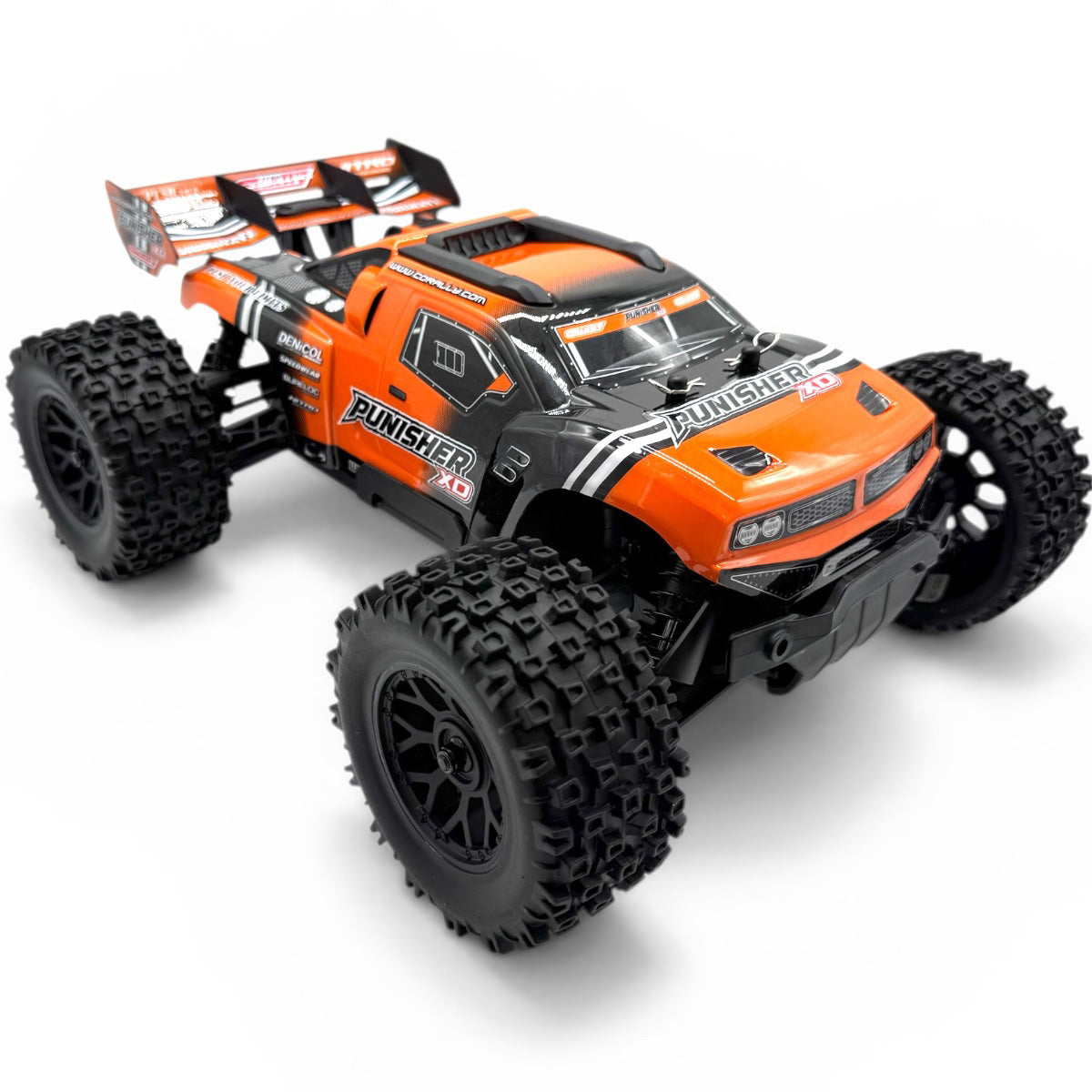 Team Corally Punisher XD 1/12 4WD RTR Monster Truck Orange - 2S LiPo Ready