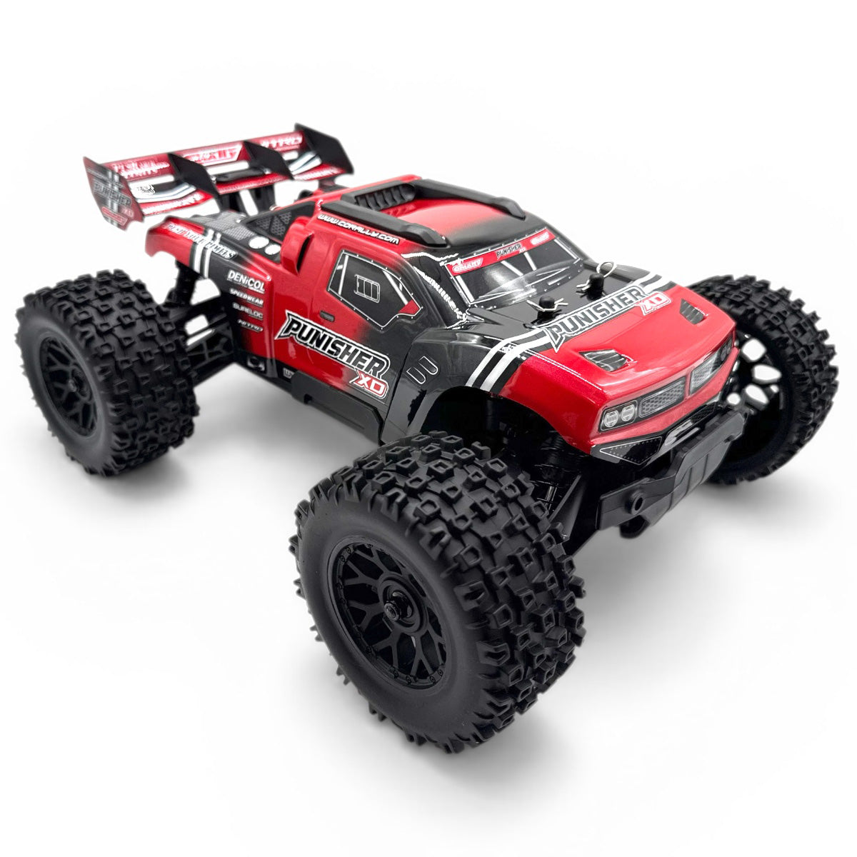 Team Corally Punisher XD 1/12 4WD RTR Monster Truck Red - 2S LiPo Ready