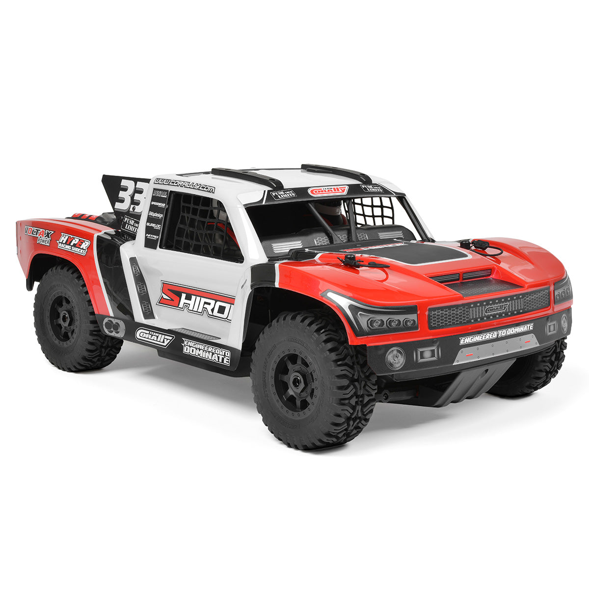 Corally Shiroi XP6 1/8 6S Short Course Truck, RTR Version, Red 00278-R