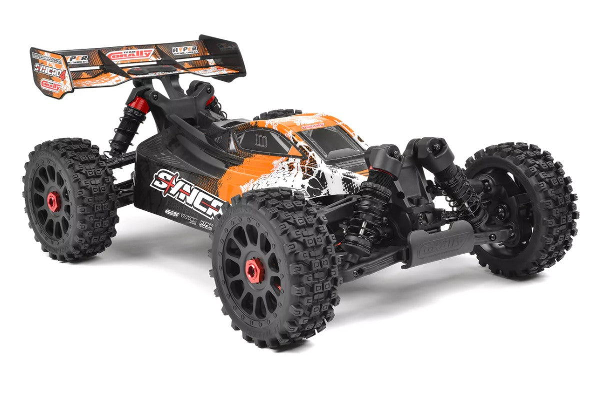 Corally Syncro - 4 1/8 Scale 4S Brushless 4WD Off-Road Buggy RTR (Orange) | RC Vehicle
