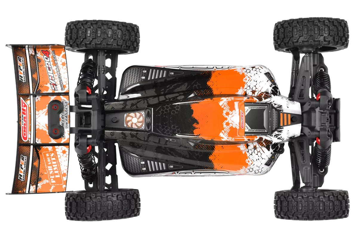 Corally Syncro - 4 1/8 Scale 4S Brushless 4WD Off-Road Buggy RTR (Orange) | RC Vehicle
