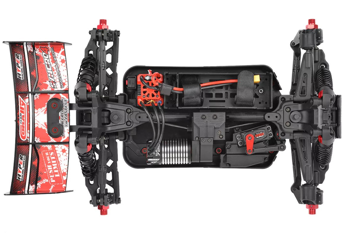 Corally Syncro - 4 1/8 Scale 4S Brushless 4WD Off-Road Buggy RTR (Orange) | RC Vehicle