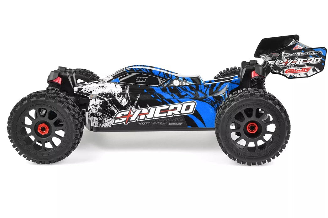 Corally Syncro 2WD 1/8 3-4S Brushless Off-Road Buggy RTR (Blue) | RC Vehicle