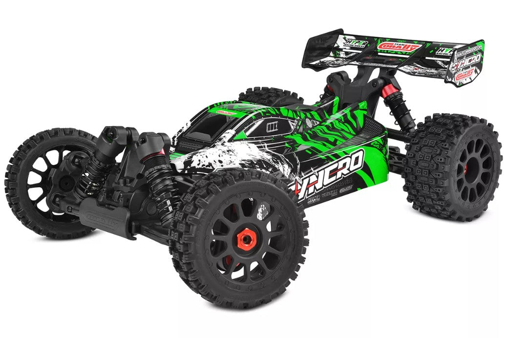 Corally Syncro 2WD 1/8 3-4S Brushless Off Road Buggy, RTR, Green 00289-G