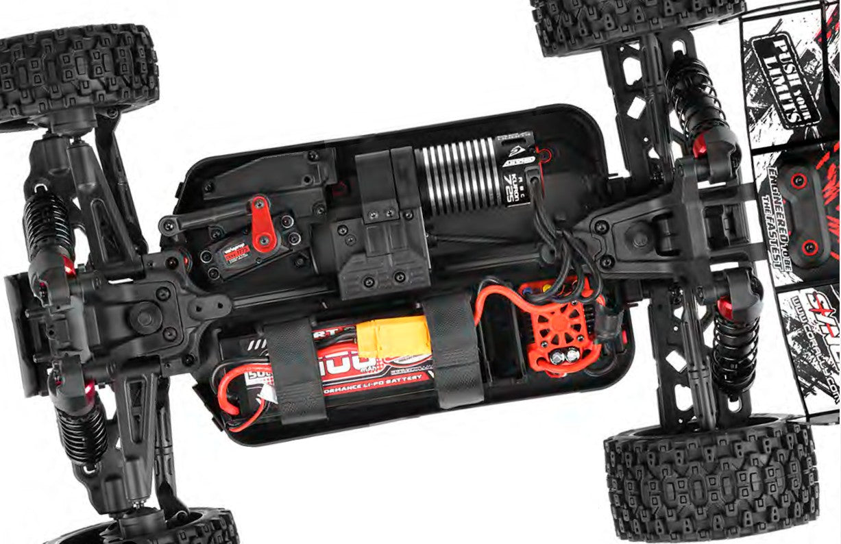 Corally Syncro 2WD 1/8 3-4S Brushless Off-Road Buggy RTR - Red | RC Vehicle