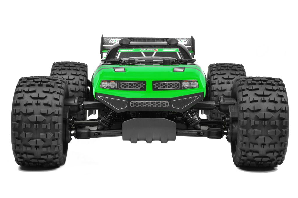 Corally Punisher 4S 1/10 Monster Truck 4WD RTR - Green | RC Vehicle