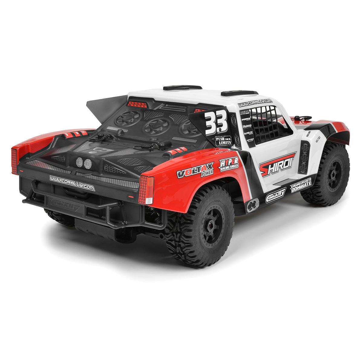 Corally Shiroi XP6 1/8 6S Short Course Truck - Roller (Red) | RC Vehicle