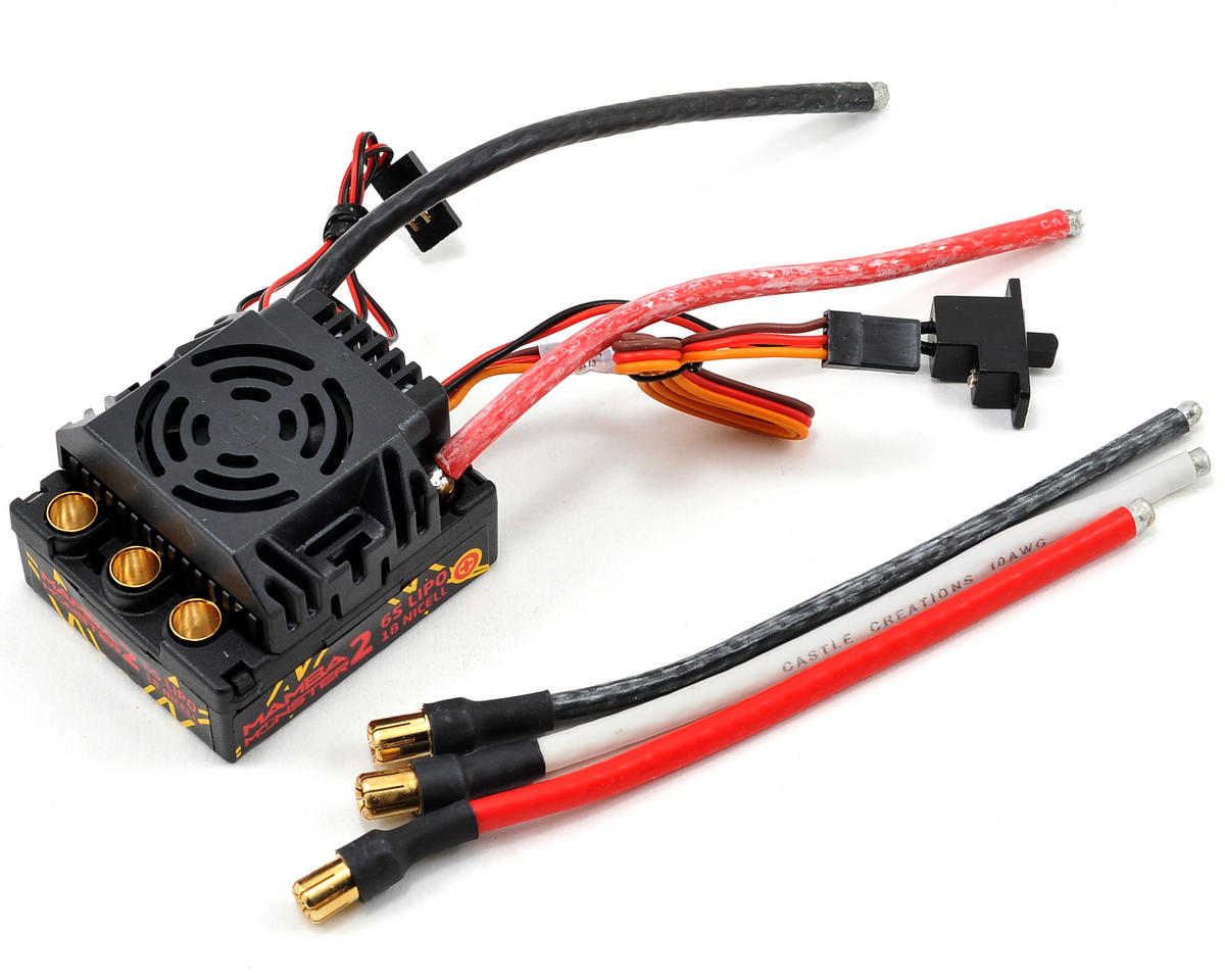 Castle Creations Mamba Monster 2 Brushless ESC for 1/8 Scale
