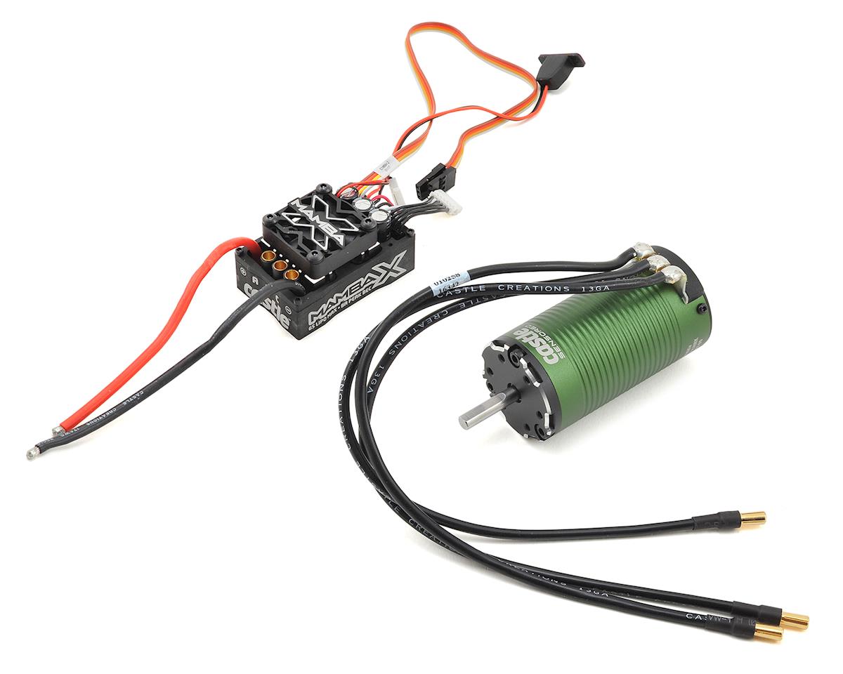 Castle Creations Mamba X SCT 1/10 Brushless Combo 1415 Sensored Motor 2400kV 5mm Shaft