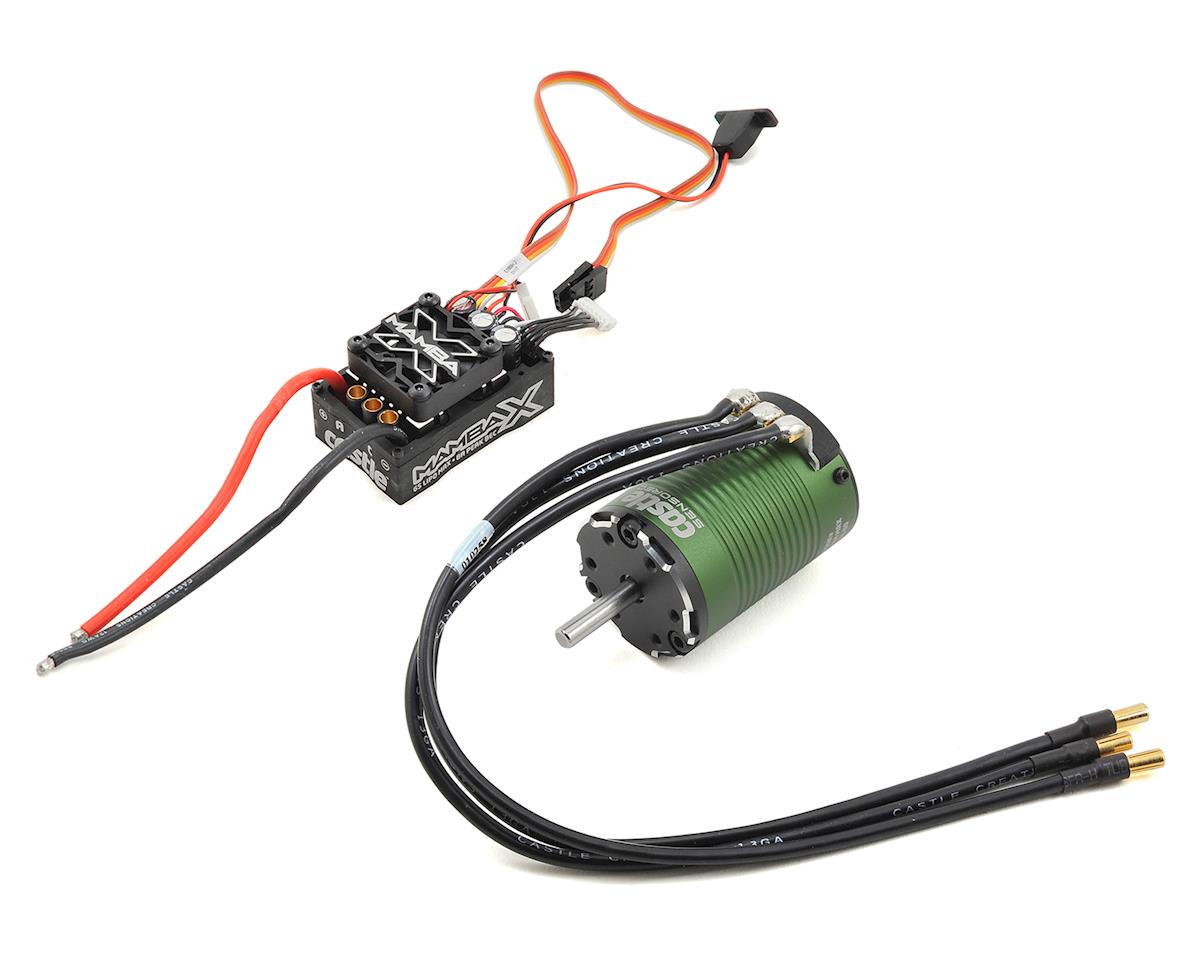 Castle Creations Mamba X SCT 1/10 Brushless Combo 1410 Sensored Motor 3800kV