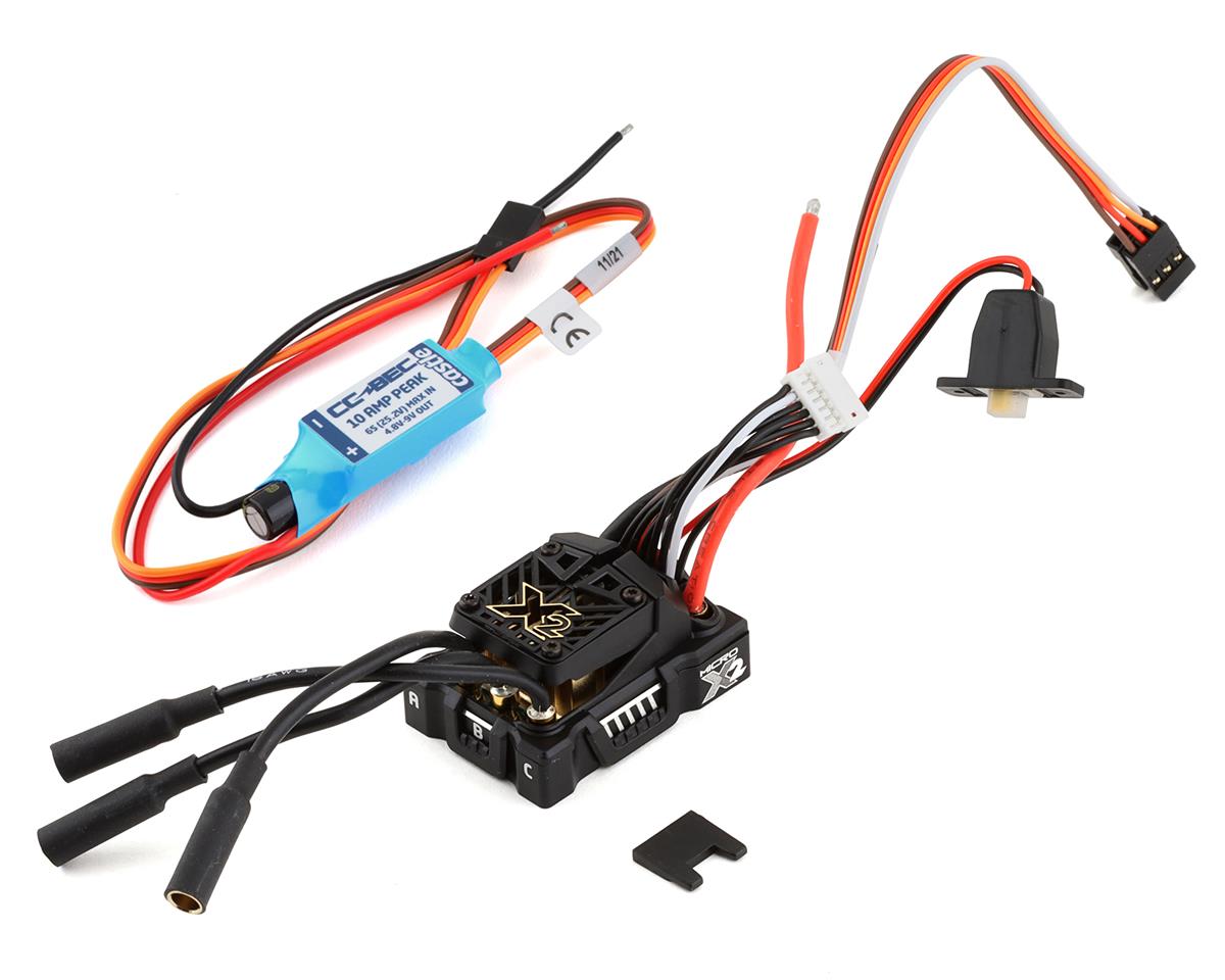 Castle Creations Mamba Micro X2 16.8V Waterproof Sensored Brushless ESC for 1/18 Scale