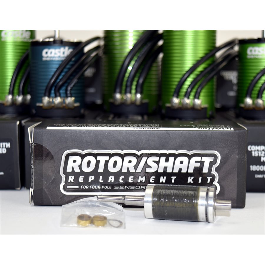 Castle Creations 1406 Rotor Shaft Kit 1900/2280/2850/3800/4600/5700kV