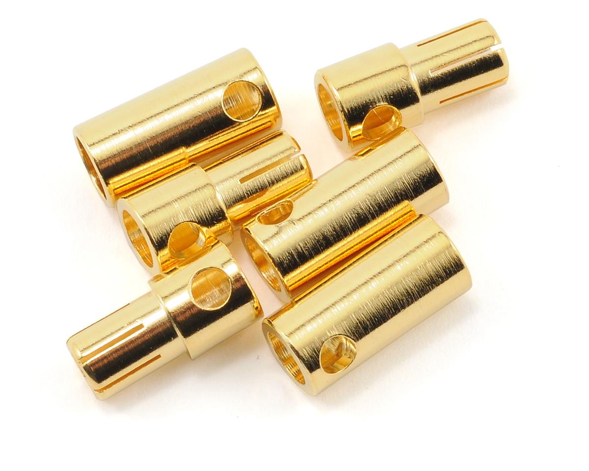 Castle Creations 5.5mm CC Bullet Connector Set - 3 Male / 3 Female High-Current Connectors