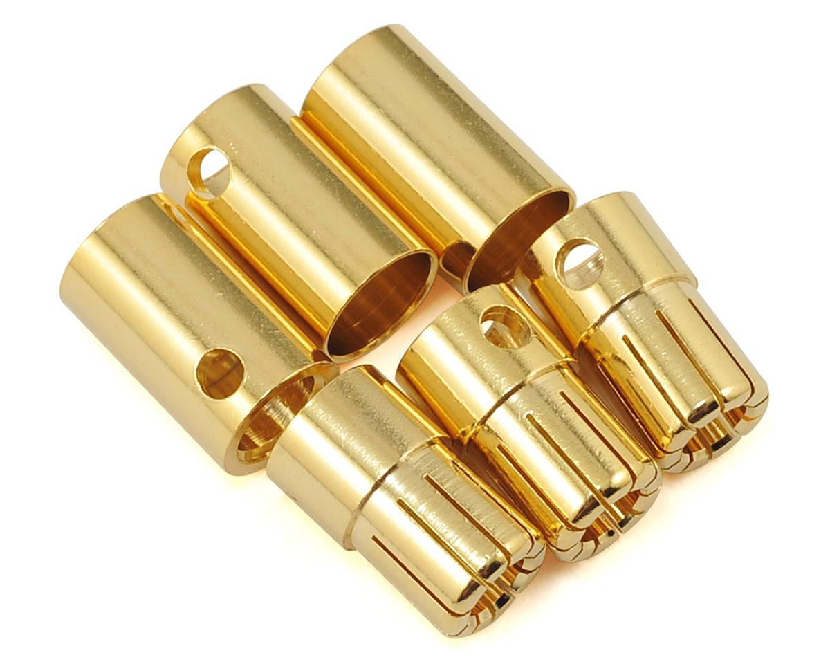 Castle Creations 8.0mm CC Bullet Connector Set - 3 Male / 3 Female High-Current Connectors