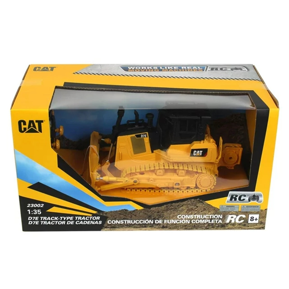 Diecast Masters 1:35 Scale RC Cat D7E Track-Type Tractor