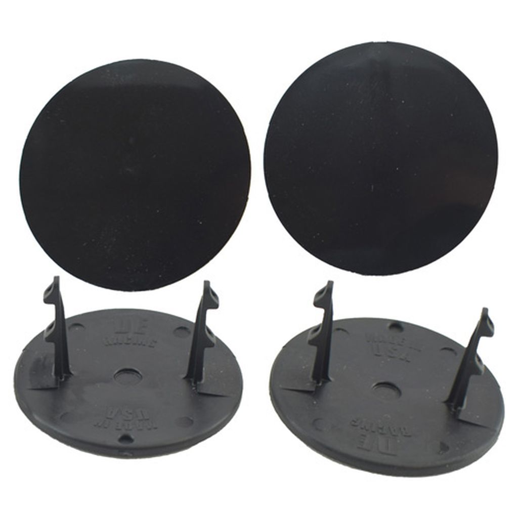 DE Racing Gambler Snap - In Mud Plugs (Black)