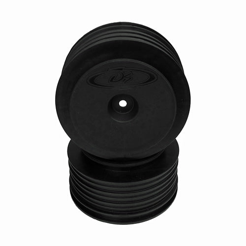 DE Racing Speedline Plus SC Wheels - Assoc SC5M - SC10/+3mm /Black/4pcs