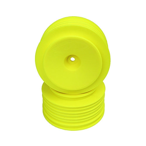 DE Racing Speedline Plus SC Wheels - Kyosh Ultima SC/Slash 4x4/Yellow/4pc