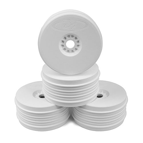 DE Racing Speedline Plus Buggy Wheels for 1/8 Buggy / White